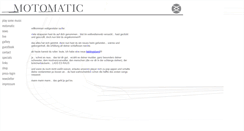 Desktop Screenshot of motomatic.net